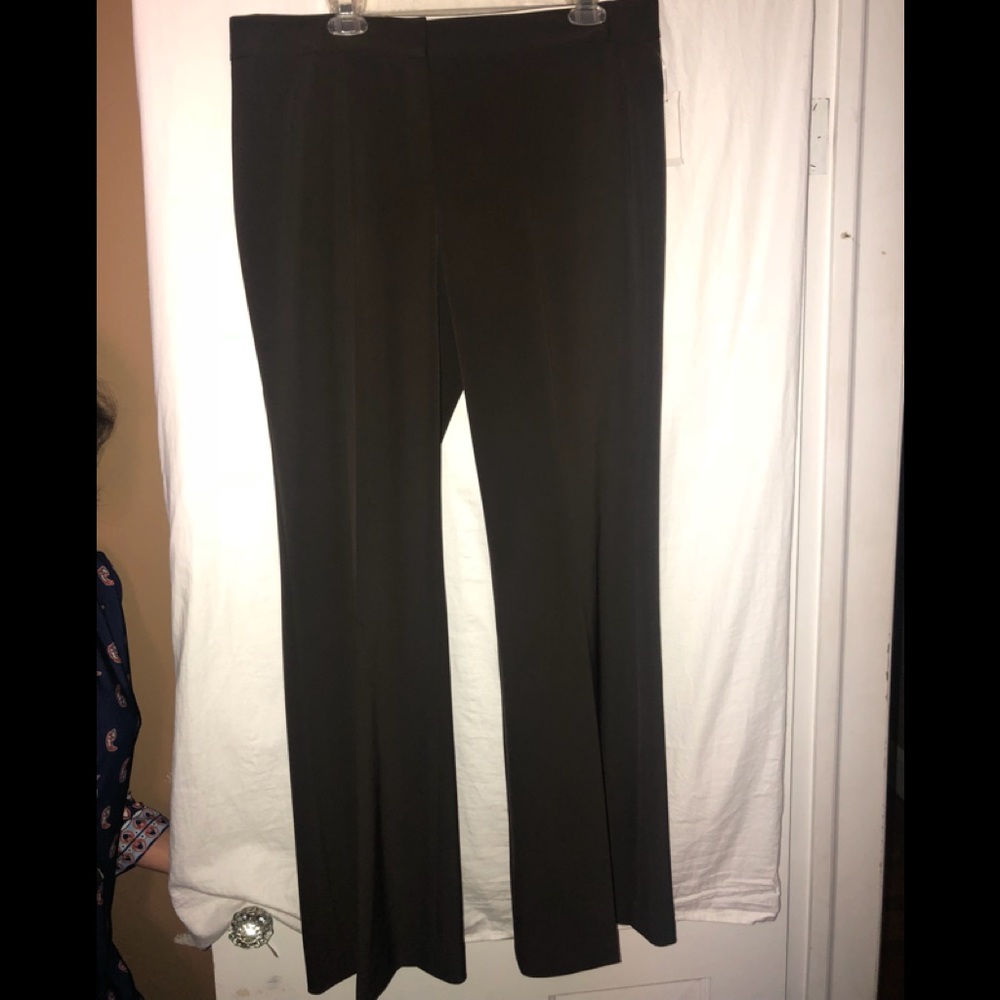 TAHARI NWT Chocolate Brown Pants